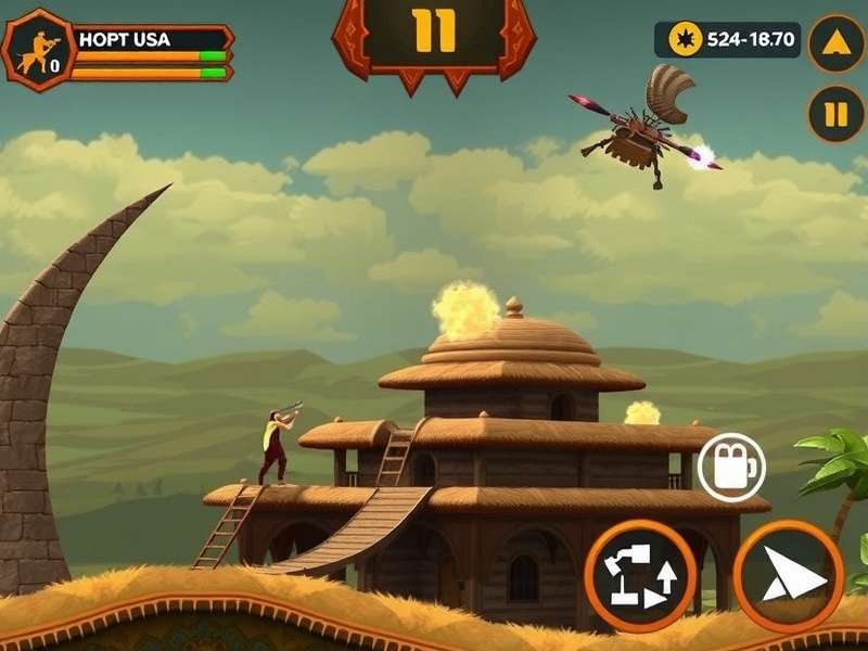 Indian Desert Titan Gameplay Screenshot